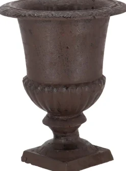 Vase Médicis en fonte (Hauteur 20 cm)