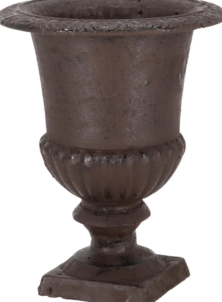 Vase Médicis en fonte (Hauteur 20 cm)