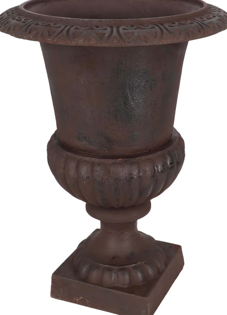 Vase Médicis en fonte (Hauteur 66 cm)