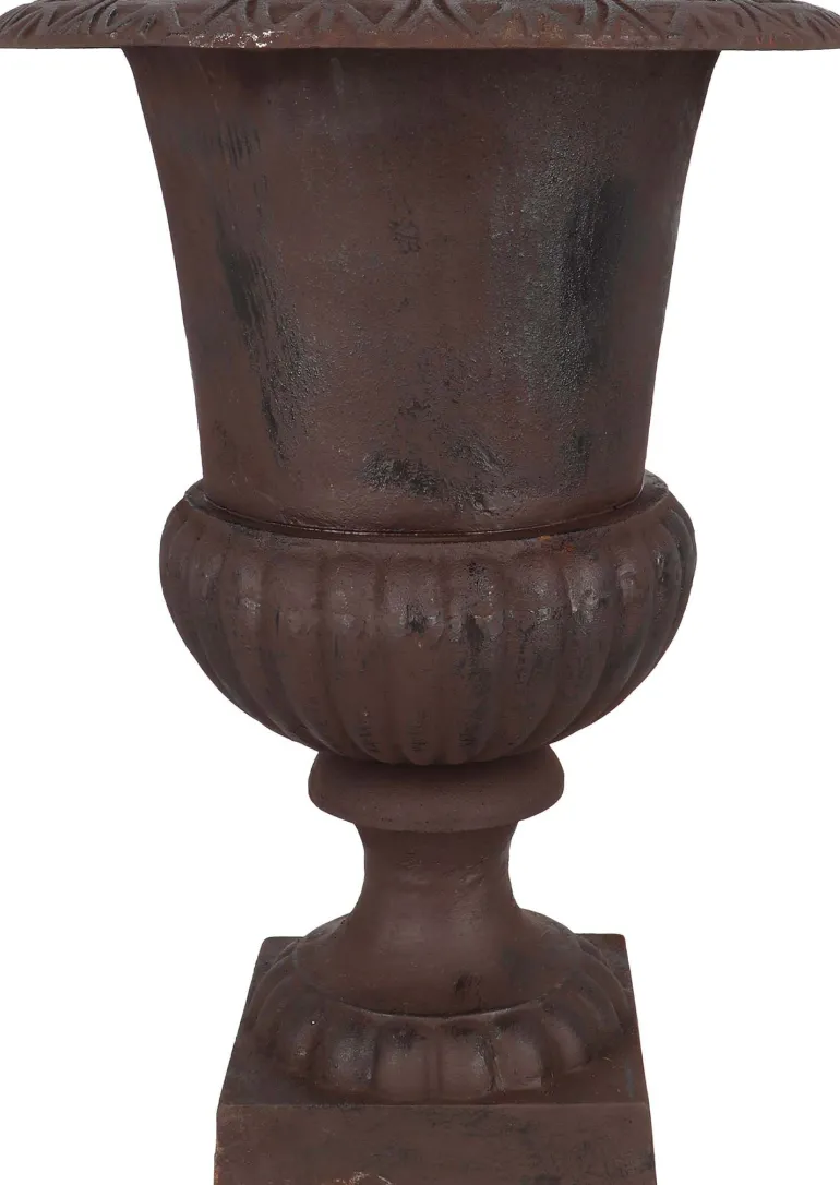 Vase Médicis en fonte (Hauteur 66 cm)
