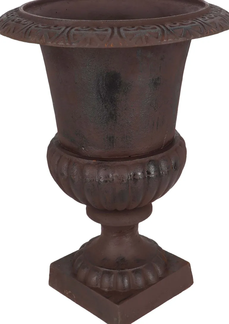 Vase Médicis en fonte (Hauteur 66 cm)