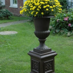 Vase Médicis en fonte (Lot de 2)