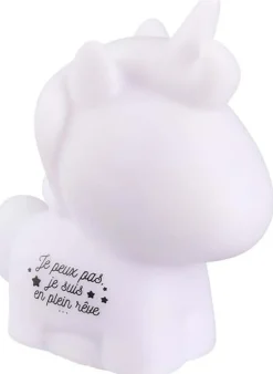Veilleuse licorne éclairage rose Kids