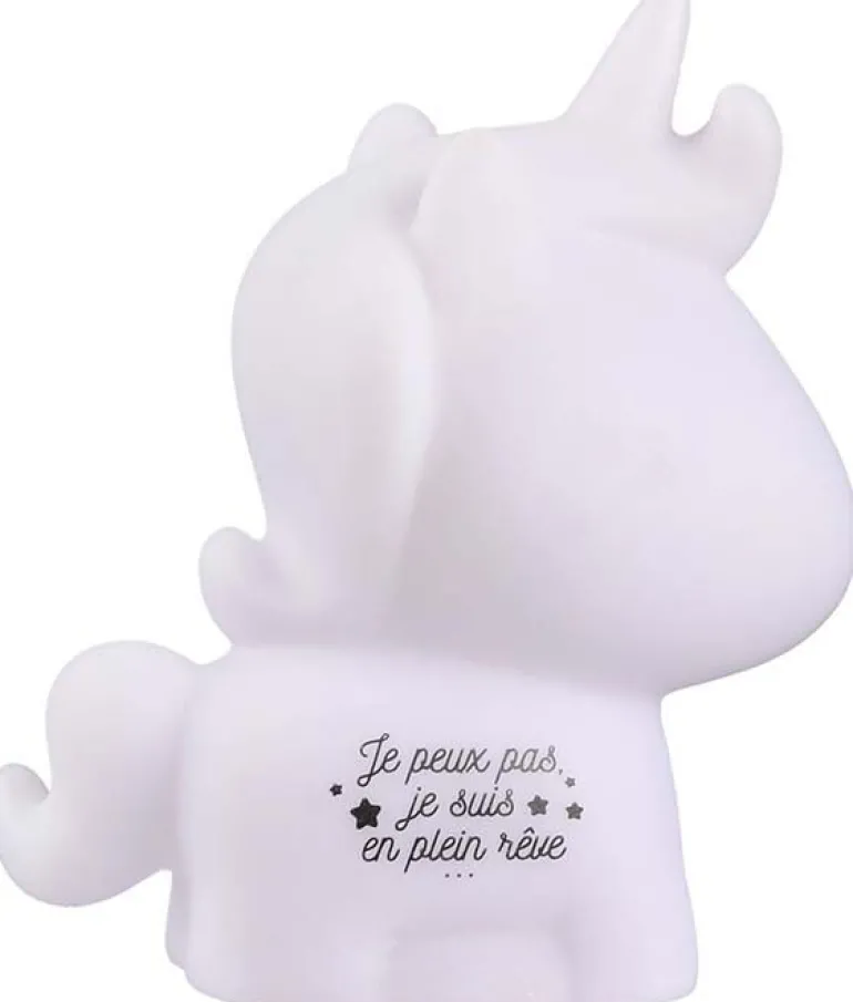 Veilleuse licorne éclairage rose Kids