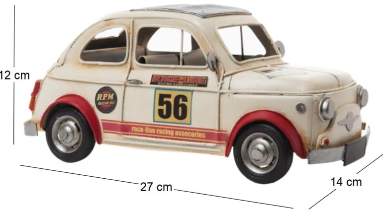 Voiture de rallye décorative